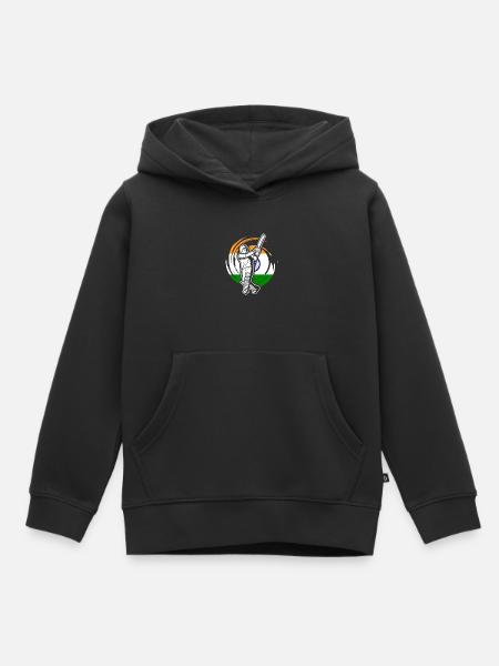 Cricket - Kinder Premium Organic Hoodie - Schwarz