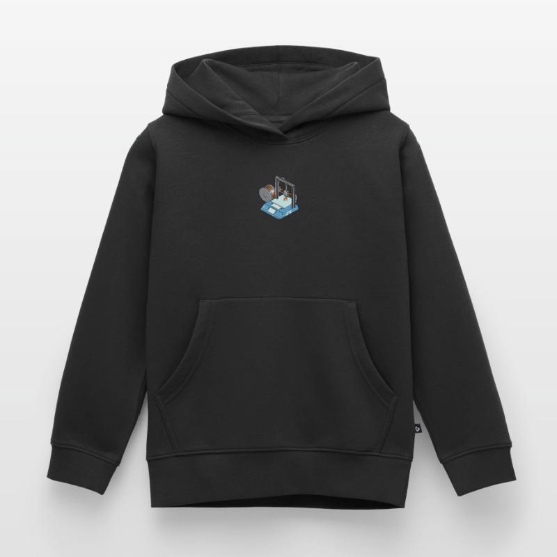 Impression 3D Impression CAD PLA Filament Impression 3D Sweat Premium à capuche enfant bio