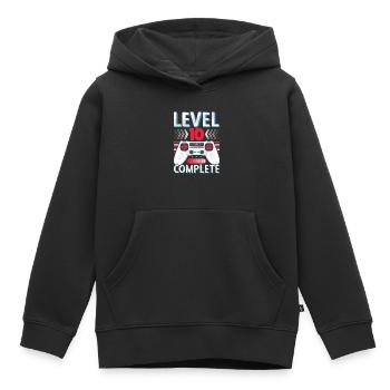 Realschule Abschluss 10 Klasse Realschulabschluss - Kinder Premium Organic Hoodie - Schwarz - Vorne - AI Model Kid Male (0cm)