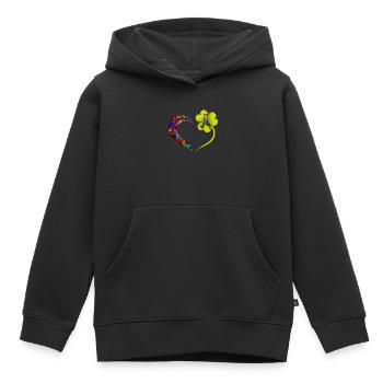 Autismus Bewusstsein Autisten Vielfalt - Kinder Premium Organic Hoodie - Schwarz - Vorne - AI Model Kid Male (0cm)