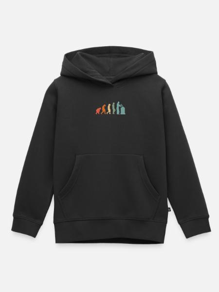 Bildhauer Handwerker Steinbildhauer Grabsteine - Kinder Premium Organic Hoodie - Schwarz