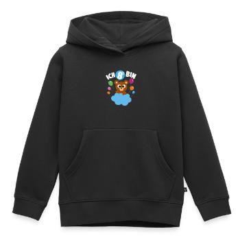 Teddybär Geburtstagshirt 8 Jahre Mädchen Geschenk - Kinder Premium Organic Hoodie - Schwarz - Vorne - AI Model Kid Male (0cm)