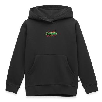 BWL Graffiti-Art Betriebswirtin - Kinder Premium Organic Hoodie - Schwarz - Vorne - AI Model Kid Male (0cm)