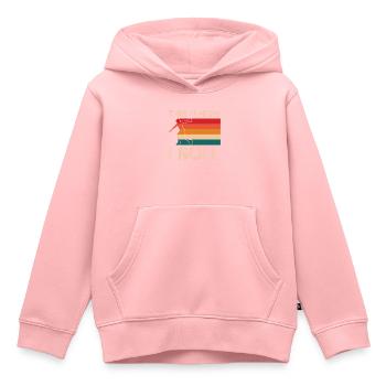 Diskuswurf Diskuswerfer Leichtathletik Diskus - Kinder Premium Organic Hoodie - Rosa - Vorne - AI Model Kid Female (0cm)
