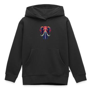 Mammut - Kinder Premium Organic Hoodie - Schwarz - Vorne - AI Model Kid Male (0cm)