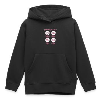Werdende Väter 2024 Babyparty werdende Mama 2024 - Kinder Premium Organic Hoodie - Schwarz - Vorne - AI Model Kid Male (0cm)