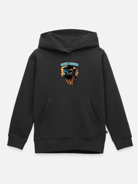 Sight Squad 6 - Kinder Premium Organic Hoodie - Schwarz