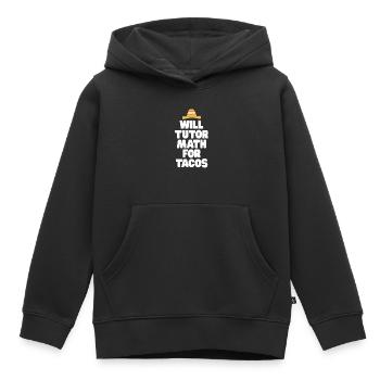 Tuteur Cadeau Tuteur - Sweat Premium à capuche enfant bio - noir - Devant - AI Model Kid Male (0cm)