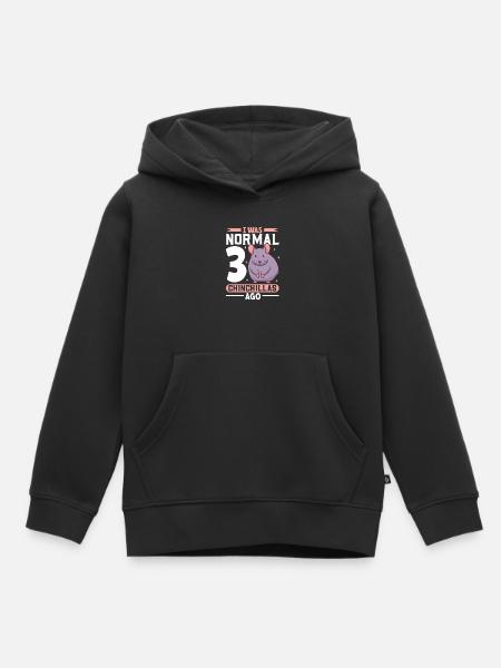 Chinchilla Liebhaber Geschenk Geschenkidee - Kinder Premium Organic Hoodie - Schwarz