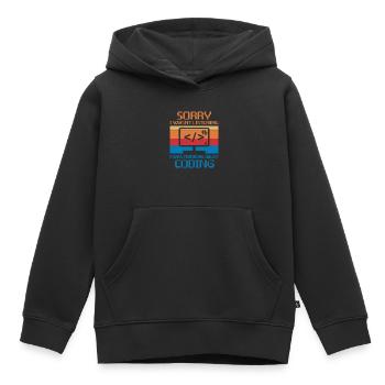 Développeur Web Développement de sites Web Programmeur informatique - Sweat Premium à capuche enfant bio - noir - Devant - AI Model Kid Male (0cm)