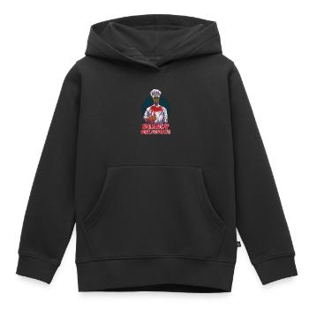 Funny Zombie Cook Cooking Horror Cook Undead - Kids Premium Organic Hoodie - black - Front - AI Model Kid Male (0cm)