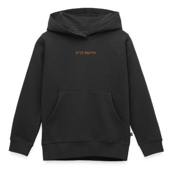 Braille Braille Blind Gift - Sweat Premium à capuche enfant bio - noir - Devant - AI Model Kid Male (0cm)