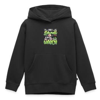 Mein Dirndl is in da Wäsch Bayerisches Dirndl Shir - Kinder Premium Organic Hoodie - Schwarz - Vorne - AI Model Kid Male (0cm)