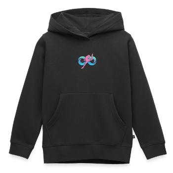Baton Twirling - Kids Premium Organic Hoodie - black - Front - AI Model Kid Male (0cm)