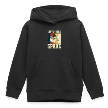 Bowling - Kinder Premium Organic Hoodie - Schwarz - Vorne - AI Model Kid Male (0cm)