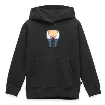 Dirndl Bayerisch Trachten Shirt - Kinder Premium Organic Hoodie - Schwarz - Vorne - AI Model Kid Male (0cm)
