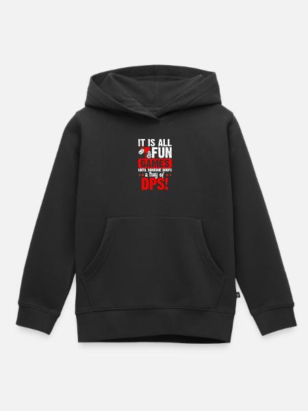 Briefträger Postbote - Kinder Premium Organic Hoodie - Schwarz