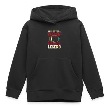 Fantasy Football - Kinder Premium Organic Hoodie - Schwarz - Vorne - AI Model Kid Male (0cm)