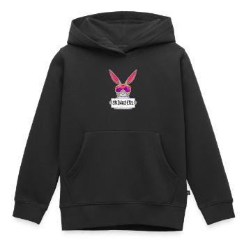 Skihaserl Skihasen Shirt Skihasen Apres Party - Kinder Premium Organic Hoodie - Schwarz - Vorne - AI Model Kid Male (0cm)