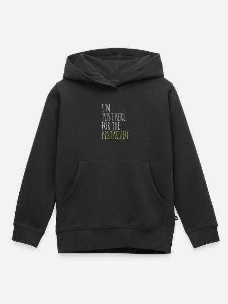 Kiwi - Kinder Premium Organic Hoodie - Schwarz