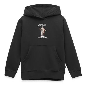 Saturnalien-wunder Das Antike Rom Und Julius Cäsar - Kinder Premium Organic Hoodie - Schwarz - Vorne - AI Model Kid Male (0cm)