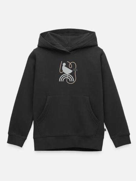 Abstraktes Design - Kinder Premium Organic Hoodie - Schwarz