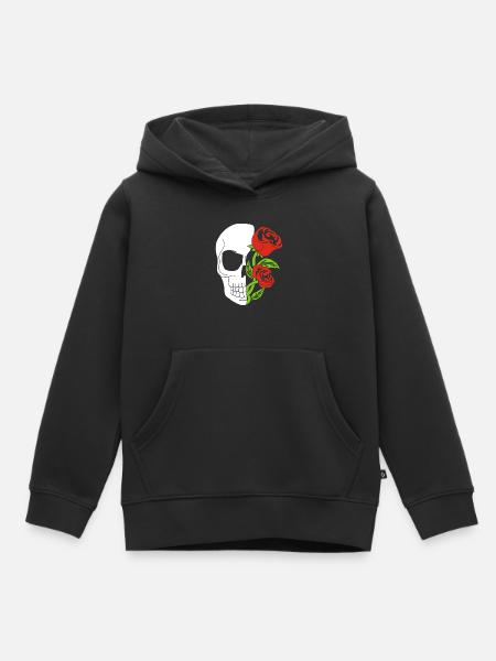 Leben nach dem Tod - Kinder Premium Organic Hoodie - Schwarz