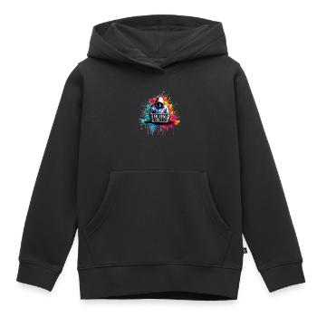 Ethical Hacker's Code: Keine Protokolle, kein - Kinder Premium Organic Hoodie - Schwarz - Vorne - AI Model Kid Male (0cm)