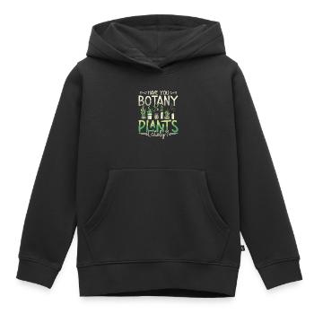 Botanique Avez-vous des plantes botaniques dernièrement Horticulture - Sweat Premium à capuche enfant bio - noir - Devant - AI Model Kid Male (0cm)