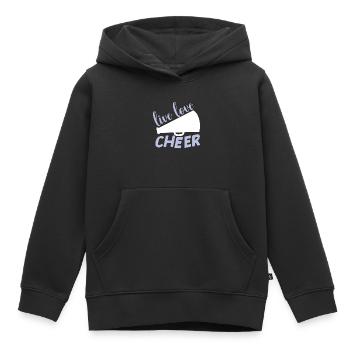 Cheerleadermädchen Cheerleading Jubel Jugend - Kinder Premium Organic Hoodie - Schwarz - Vorne - AI Model Kid Male (0cm)