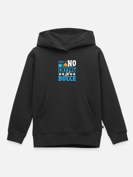 Boccia - Kinder Premium Organic Hoodie - Schwarz