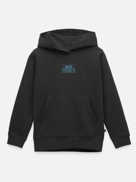 Diskette und CD 1990's Retrospeichermodul - Kinder Premium Organic Hoodie - Schwarz