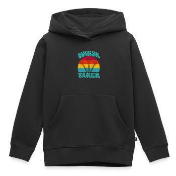 Bäcker Whisk Taker Backliebhaber Backen Teig - Kinder Premium Organic Hoodie - Schwarz - Vorne - AI Model Kid Male (0cm)