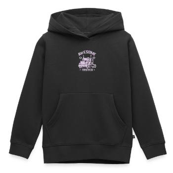 Awesome Trucker Beruf Lieferung - Kinder Premium Organic Hoodie - Schwarz - Vorne - AI Model Kid Male (0cm)