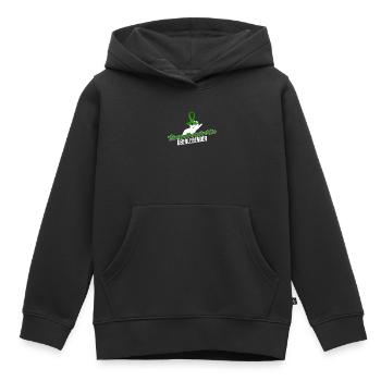 Cellules souches Thérapie par cellules souches Don de cellules souches - Sweat Premium à capuche enfant bio - noir - Devant - AI Model Kid Male (0cm)
