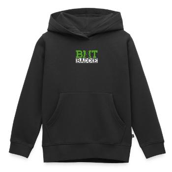 Greffe de cellules souches Donneur de cellules souches Cellule souche - Sweat Premium à capuche enfant bio - noir - Devant - AI Model Kid Male (0cm)