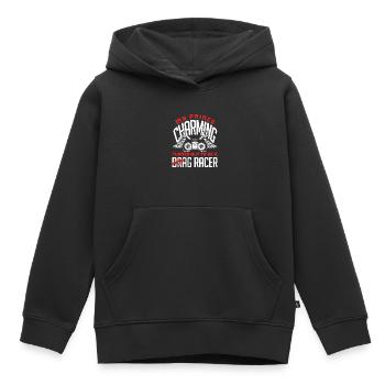 Lustiges Autorennen Auto Rennen Geschenk - Kinder Premium Organic Hoodie - Schwarz - Vorne - AI Model Kid Male (0cm)