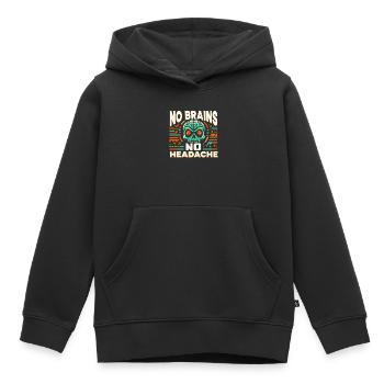 Horrorfilm-fan Zombie-horror Klassischer - Kinder Premium Organic Hoodie - Schwarz - Vorne - AI Model Kid Male (0cm)