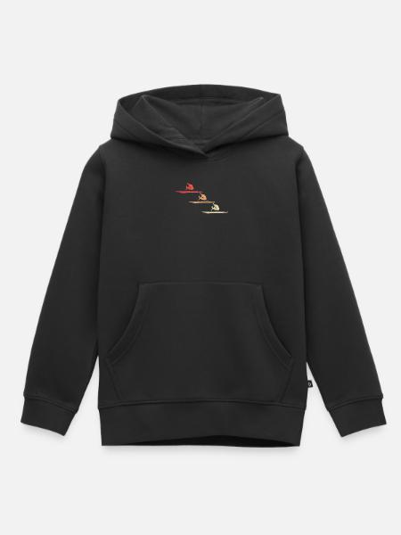 Weitsprung Athletik Dynamik Geschenk - Kinder Premium Organic Hoodie - Schwarz