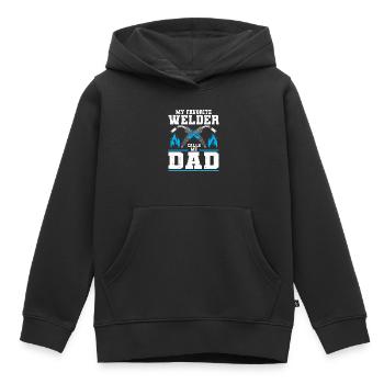 Schweißer Schweißen - Kinder Premium Organic Hoodie - Schwarz - Vorne - AI Model Kid Male (0cm)