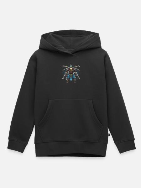 Anubis - Kinder Premium Organic Hoodie - Schwarz