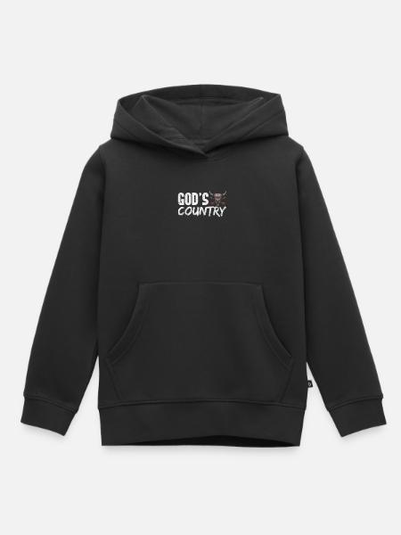 Country - Kinder Premium Organic Hoodie - Schwarz