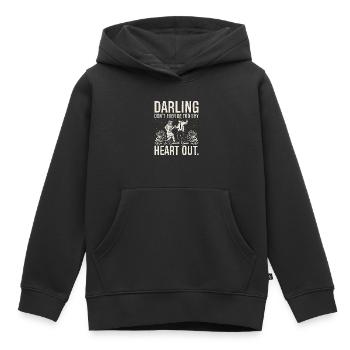 Swing Dance Darling Don't Ever Lindy Hop Dancing - Kinder Premium Organic Hoodie - Schwarz - Vorne - AI Model Kid Male (0cm)