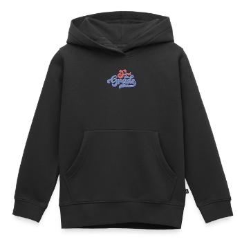 1st Grade Funny Elementary School Outfit Groovy Girl - Kids Premium Organic Hoodie - black - Front - AI Model Kid Male (0cm)
