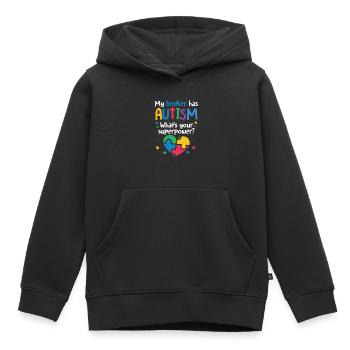 Autismus Awareness Day Autist Geschenk - Kinder Premium Organic Hoodie - Schwarz - Vorne - AI Model Kid Male (0cm)