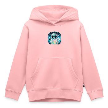Mysteriöses Verschwindenlassen Im Bermudadreieck - Kinder Premium Organic Hoodie - Rosa - Vorne - AI Model Kid Female (0cm)
