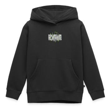 Bachelor of Business Administration Geschäftsführu - Kinder Premium Organic Hoodie - Schwarz - Vorne - AI Model Kid Male (0cm)