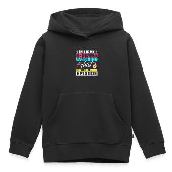 Korean Drama Merch K-Drama Lover Fan - Kids Premium Organic Hoodie - black - Front - AI Model Kid Male (0cm)