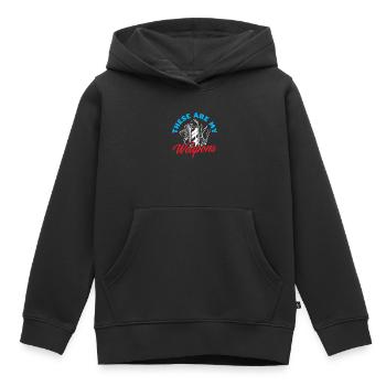 Barber Herren Friseur Frisör - Kinder Premium Organic Hoodie - Schwarz - Vorne - AI Model Kid Male (0cm)