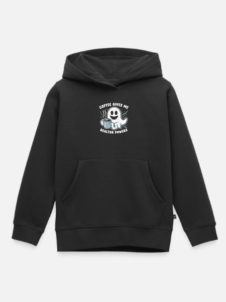 Immobilienmakler - Kinder Premium Organic Hoodie - Schwarz